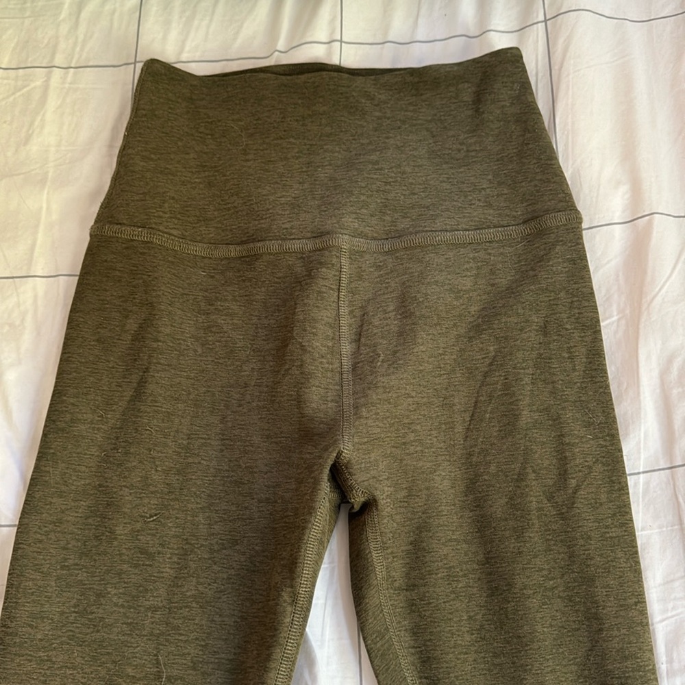 Olive green beyond yoga leggings
